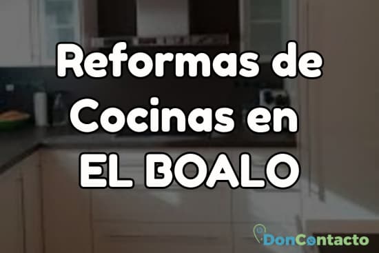 Reformas de cocinas en El Boalo