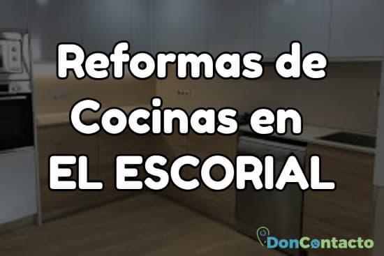 Reformas de cocinas en El Escorial