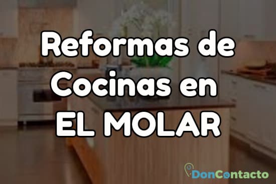 Reformas de cocinas en El Molar