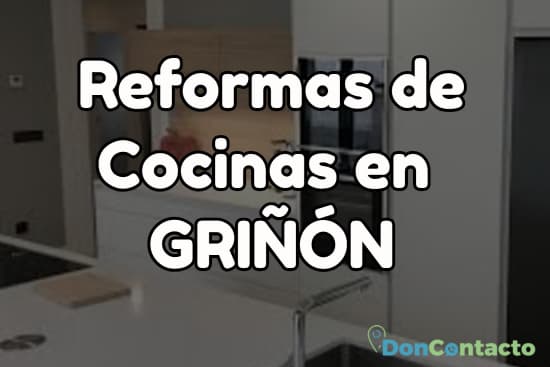 Reformas de cocinas en Griñón