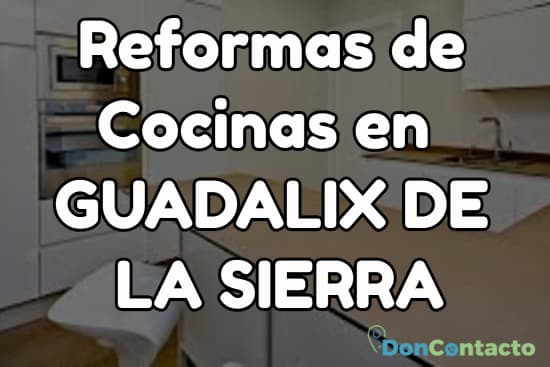 Reformas de cocinas en Guadalix de la Sierra