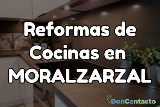 Reformas de cocinas en Moralzarzal