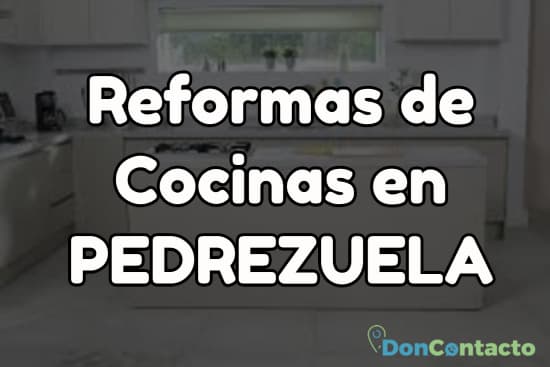 Reformas de cocinas en Pedrezuela