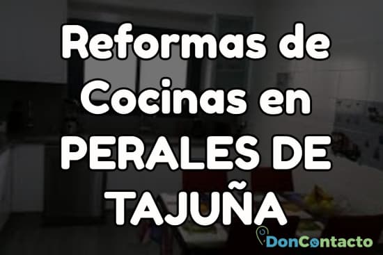 Reformas de cocinas en Perales de Tajuña