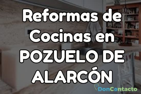 Reformas de cocinas en Pozuelo de Alarcón