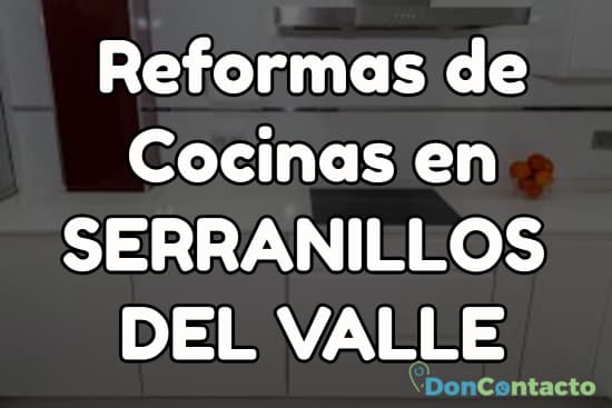 Reformas de cocinas en Serranillos del Valle