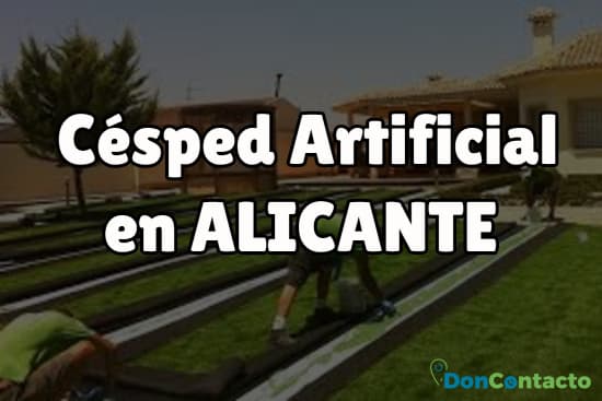 Césped artificial en Alicante 1 Césped Artificial en Alicante