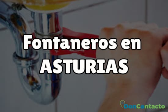 Fontaneros en Asturias