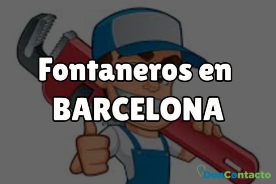 Fontaneros en Barcelona