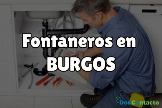 Fontaneros en Burgos