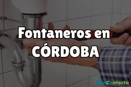 Fontaneros en Córdoba