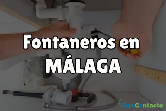 Fontaneros en Málaga