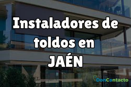 Instaladores de toldos en Jaén